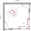 BelBagno LUCE-A-22-80+20-C-Cr Душевой уголок