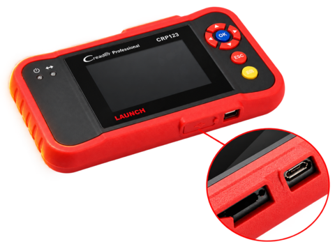 LAUNCH Creader PROFESSIONAL CRP 123 RUS, оригинал — изображение 2