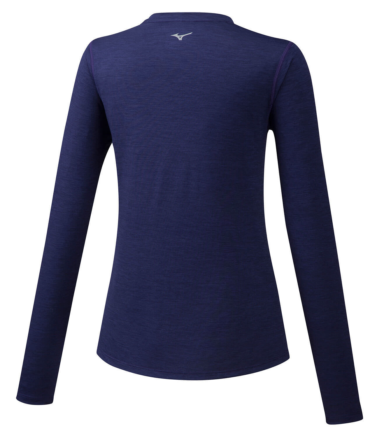 Mizuno Impulse Core Ls Tee футболка с длинным рукавом женская темно-синяя - 2