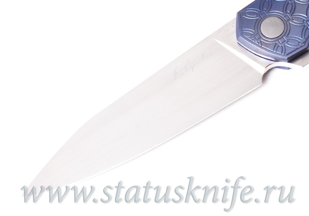 Нож TRILOBIT BLUE FLIPPER Лопатин Игорь