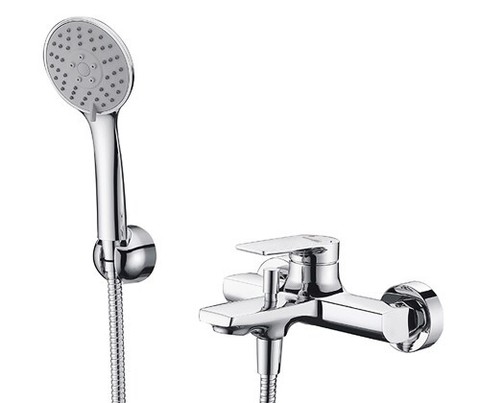 WasserKRAFT Lopau 3201 Смеситель для ванны с коротким изливом, цвет: хром