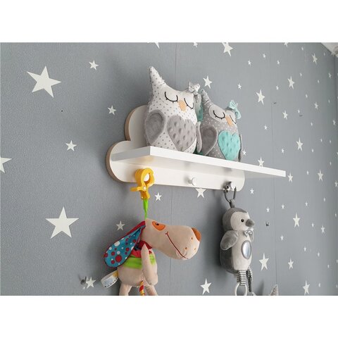 Настенная полка-вешалка в детскую 1465