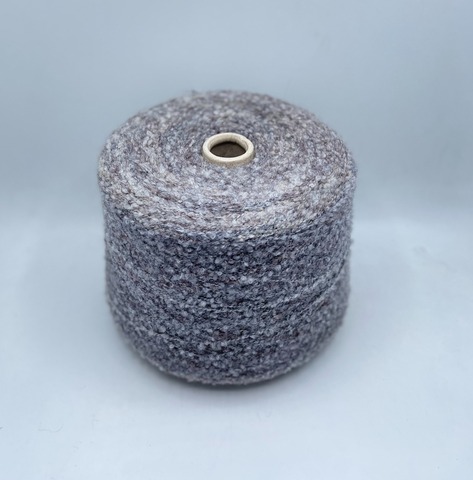 Бобинная пряжа (пр.Италия), art.Lucy, 350м/100гр. 3% альпака, 40% меринос, 35% акрил, 17%нейлон, 5% вискоза, цвет-Серый,неоднотонный,арт.28346
