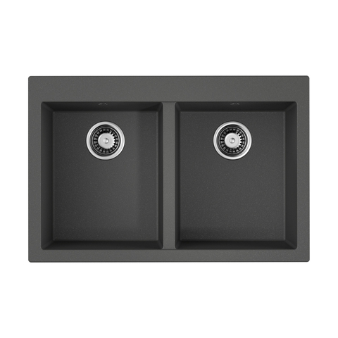 Omoikiri Bosen 80-2-PL 4993843 Кухонная мойка Tetogranit/платина