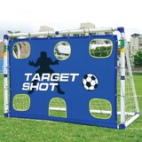 Ворота игровые DFC с сеткой-мишенью 183 см  GOAL7180T фото №0