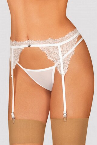 Пояс для чулок с кружевной отделкой OBSESSIVE BIANELLE Garter belt