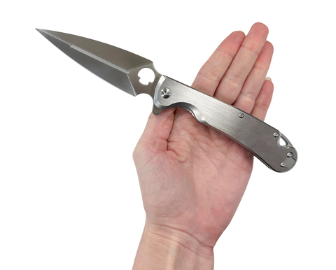 Нож Arrow frame lock satin DAGGERR, сталь D2, FM02-1FRSTST