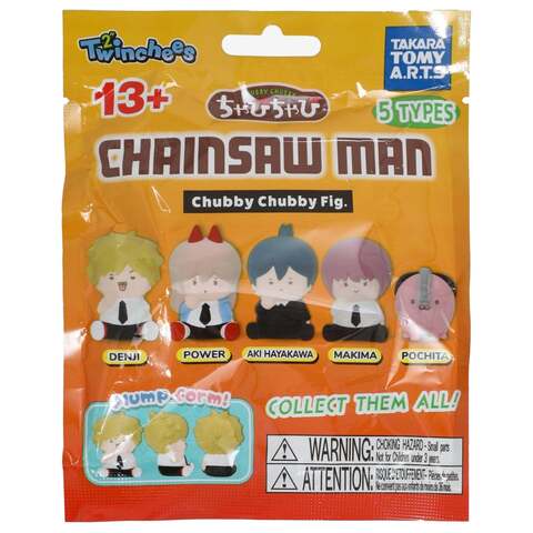 Случайная фигурка Twinchees: Chainsaw Man - Chubby Chubby