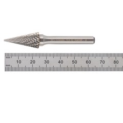 Бор-фреза твердосплавная M(SKM) 12,0x25x65x6мм HM H-Tools 116038HT