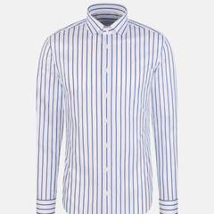 Сорочка мужская Seidensticker Slim Fit 01.849889-15 в синюю полоску