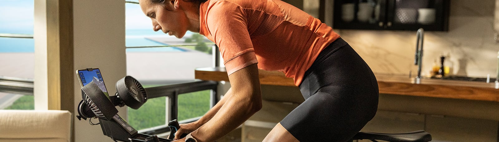 Реалистичные маршруты и тренировочные планы в приложении Tacx Training