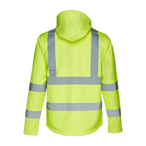 THC ZAGREB WORK. Куртка Softshell повышенной видимости (унисекс)