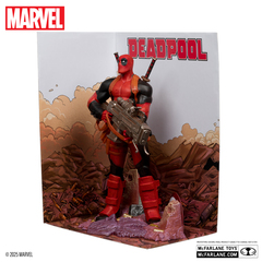 Фигурка McFarlane Toys Marvel: Deadpool with Scene & Comic (Deadpool #1)