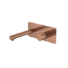 Boheme Stick 125-CB Смеситель для раковины встраиваемый, цвет: брашированная медь