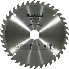 Пильный диск для дерева 216x30x2.2/1.5X40T Makita D-77344