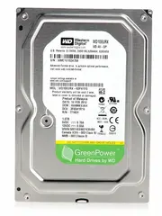 Жесткий диск HDD WD 1TB RECERTIFIED SATA3 1Tb AV-GP Video Surveillance 64mb (replacement WD10EZRZ, WD10PURX, ST1000VX013)