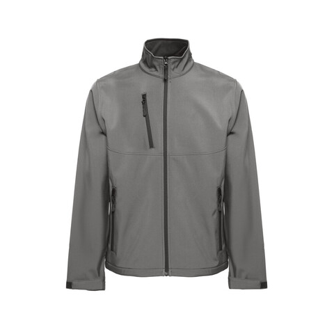 THC EANES. Куртка Softshell (унисекс) из полиэстера и эластана