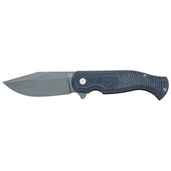 Фото Складной нож Fox Eastwood Tiger, сталь S90V, рукоять микарта, denim