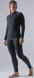 Премиальный Теплый Комплект термобелья Craft Warm Fuseknit Intensity 21-22 Black женский