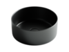 Ceramica Nova Element CN6032MB Умывальник чаша накладная круглая, 35.8x35.8, цвет: чёрный
