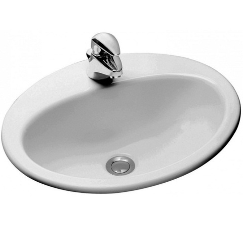 Jacob Delafon Ovale Dessus E1358-00 Раковина 50 х 41,5 см