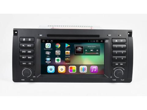 Штатная магнитола для BMW 5 E39/X5 E53 Android 8.1 2/16GB модель GF-7901A