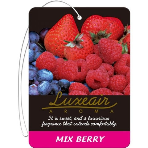 Картонный освежитель воздуха для автомобиля CARALL LUXEAIR 4105 (mix berry) Картонный освежитель воздуха для автомобиля CARALL LUXEAIR 4105 (mix berry)
