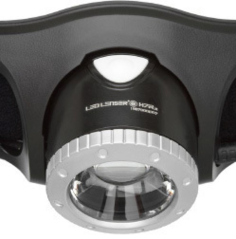 Фонарь налобный Led Lenser H7.2, чёрный, светодиодный, AAAx4 (7297)