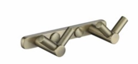 Планка KAISER Bronze H0032 с 2-мя крючками (двойными)