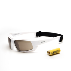 Спортивные очки OCEAN Paros White / Brown Polarized lenses