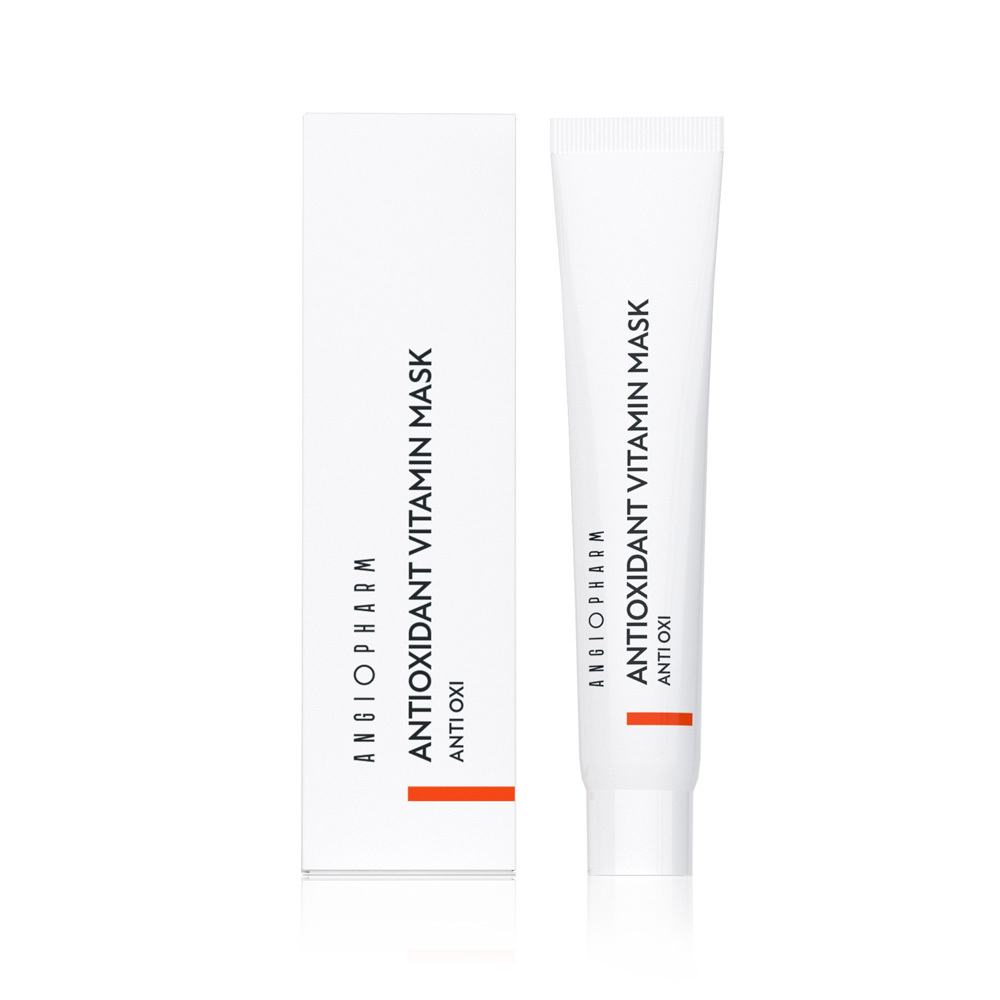 Антиоксидантная маска с витамином А, Е, С, ANGIOPHARM Antioxidant Vitamin Mask 7мл