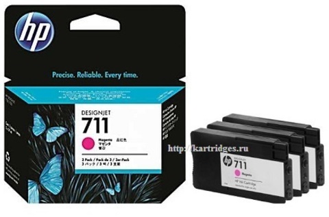 Картридж Hewlett-Packard (HP) CZ135A №711