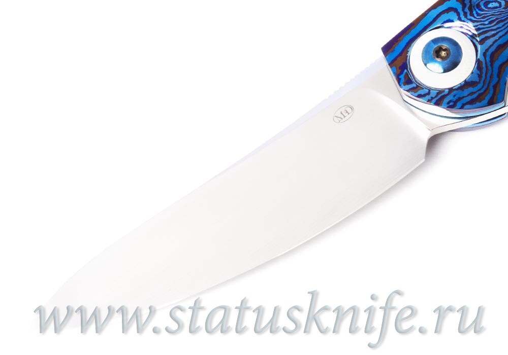 Нож Max Ducar Beam M398 Timascus G10 White