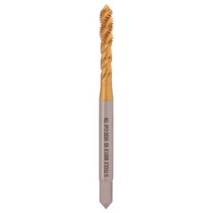 Метчик М 6,0х1,0 (Машинный, винт.) DIN371 HSSE-TiN 6g C/2-3P R45 80мм a=4,9 H-Tools 514X01-C2-0060