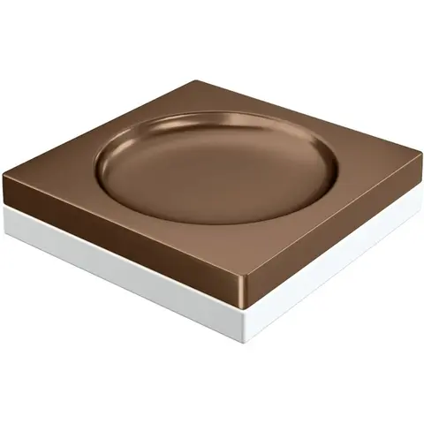 Boheme 10960-BRB Мыльница квадратная Qubic Brushed Bronze