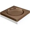 Boheme 10960-BRB Мыльница квадратная Qubic Brushed Bronze