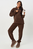 Костюм для беременных и кормящих  18980 шоколад