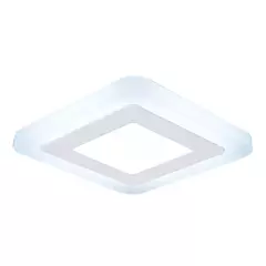 Св-к Gauss LED Backlight BL121 Квадрат акрил 3+3W 350lm 4000K 180-265V IP20  монтаж D85 105*105*31мм