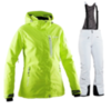Женский горнолыжный костюм  8848 Altitude Aruba/Poppy (lime/white) - 1