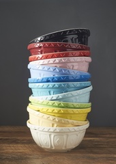 Миска для смешивания colour mix, D26 см, 2,7 л, кремовая