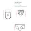 ArtCeram The One THV001 14 00 АКЦИЯ Унитаз подвесной