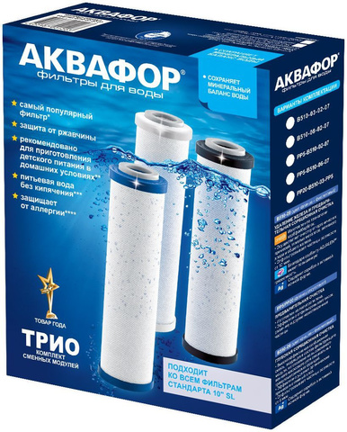 Комплект модулей сменных фильтрующих В510-03-02-07, арт.565