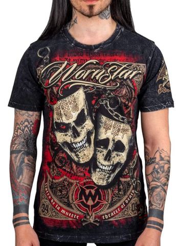 Wornstar | Футболка мужская MUERTE TEE W0061 перед