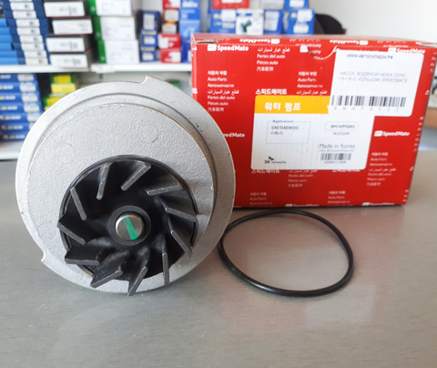НАСОС ВОДЯНОЙ NEXIA DOHC 1,5-1,6 (С КОЛЬЦОМ) SPEEDMATE