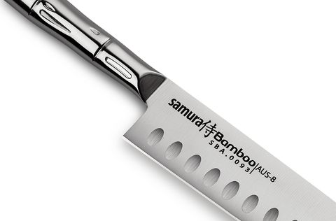 Нож кухонный стальной Сантоку Samura BAMBOO SBA-0093/