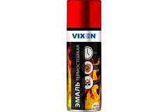 Эмаль термостойкая Vixen ярко-красная (520мл) аэрозоль