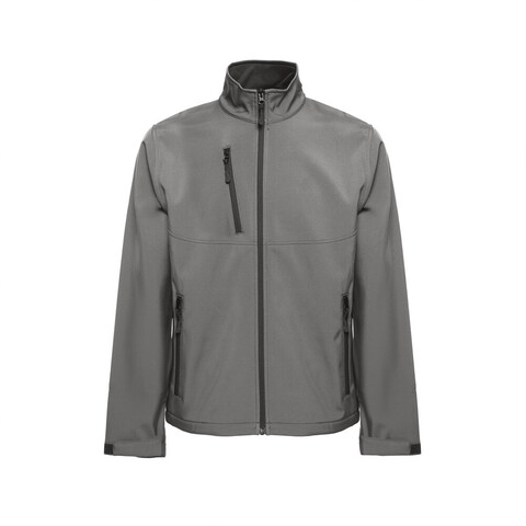 THC EANES. Куртка Softshell (унисекс) из полиэстера и эластана