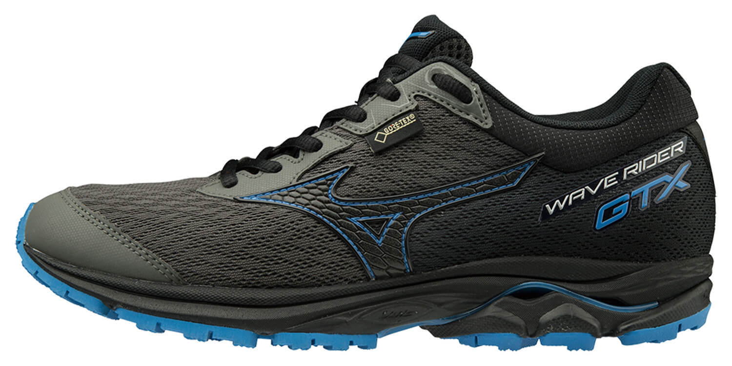 Mizuno Wave Rider GoreTex беговые кроссовки женские черные - 4