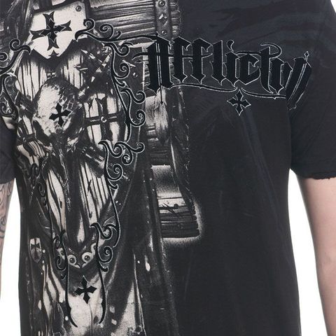 Affliction | Футболка мужская Strong Arm A9350 принт спереди