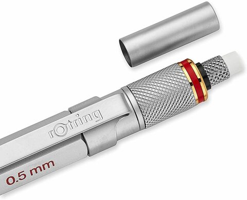 Карандаш механический Rotring 800+ Matte Silver, 0.5 mm  (1900183)